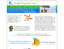 Tablet Screenshot of israelpropertycare.com